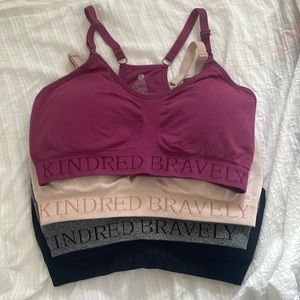 Kindred Bravely nursing bras (set of 4)